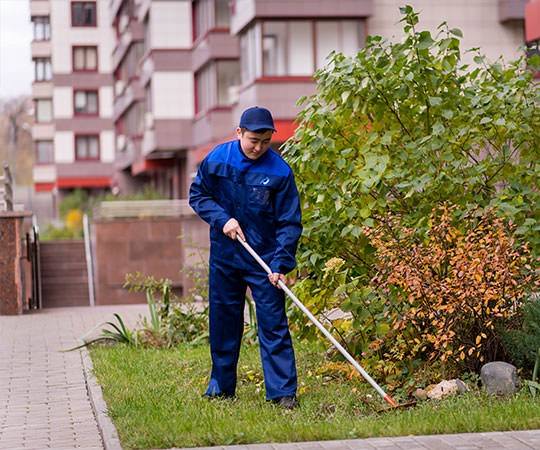 Уборка территории в Красноярске и  Красноярском крае